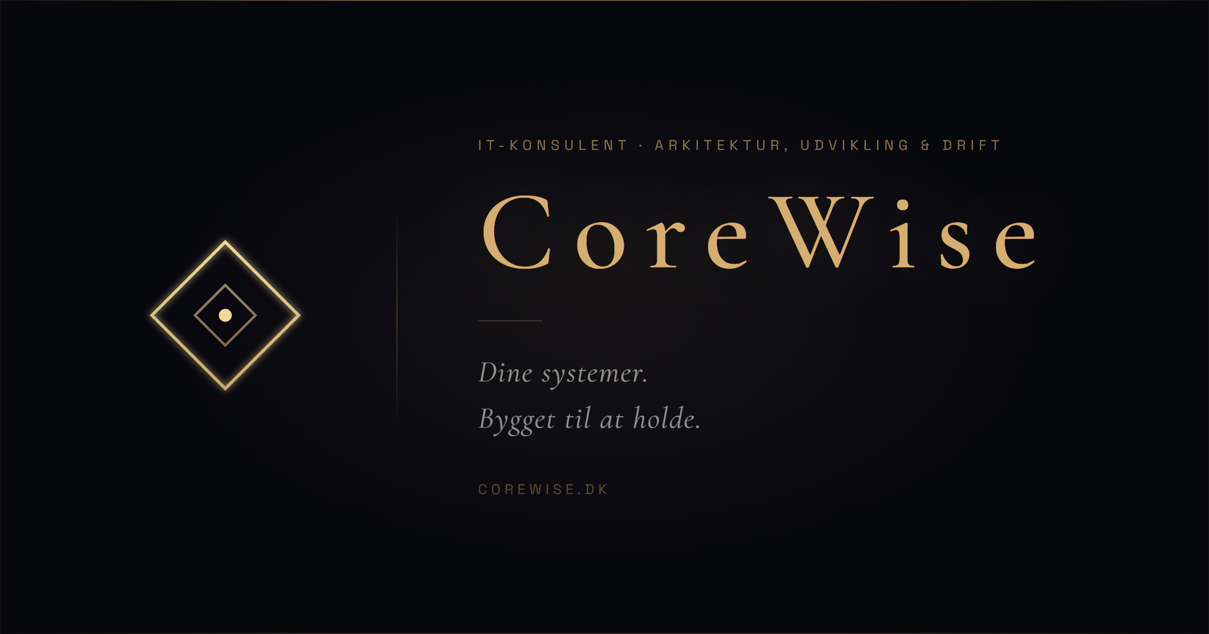 CoreWise — IT-rådgivning & Webudvikling